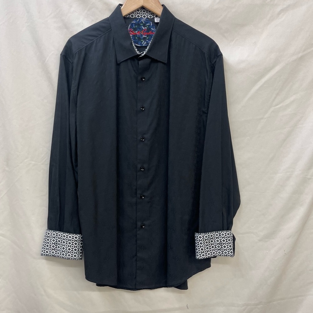 Robert Graham Black Dress Shirt